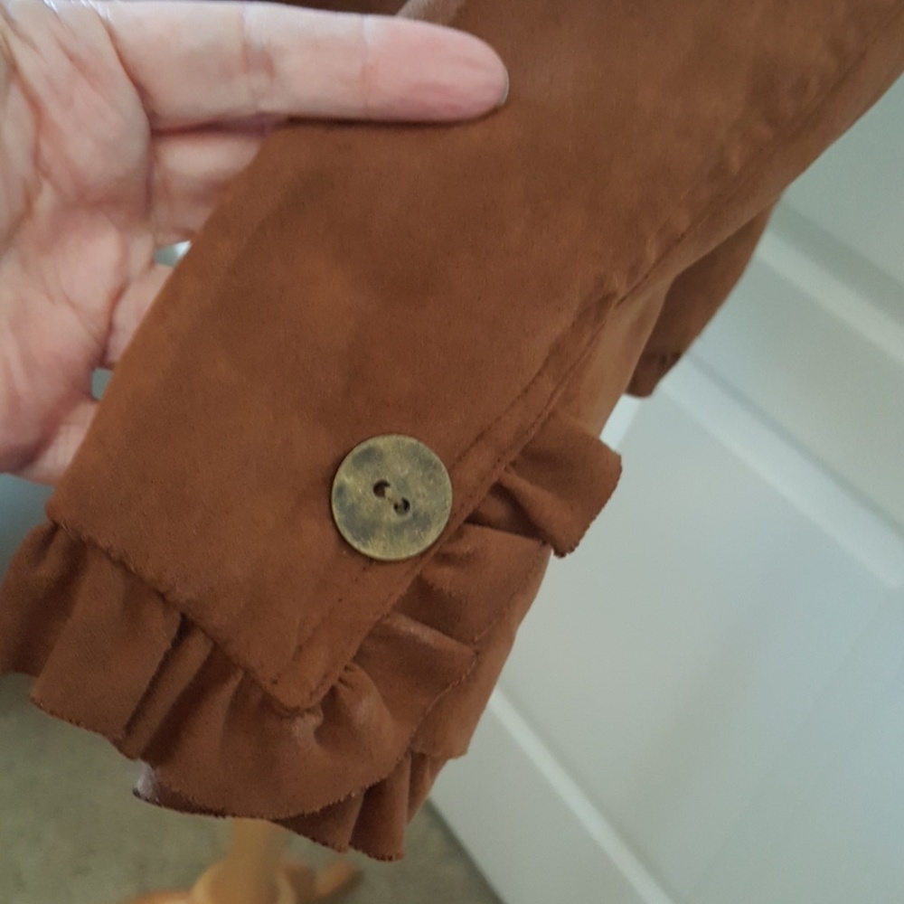 Suede fabric jacket - Picture 5 of 7